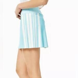 Addison Bay Womens Athletic Flounce Everyday Short Skort BL1 Baby Blue Small
